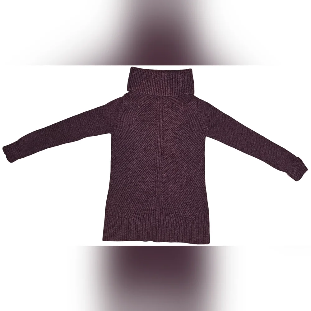 Talbots Womens Burgundy Wine Cashmere Cowlneck Sweater Size Small - Picture 9 of 15